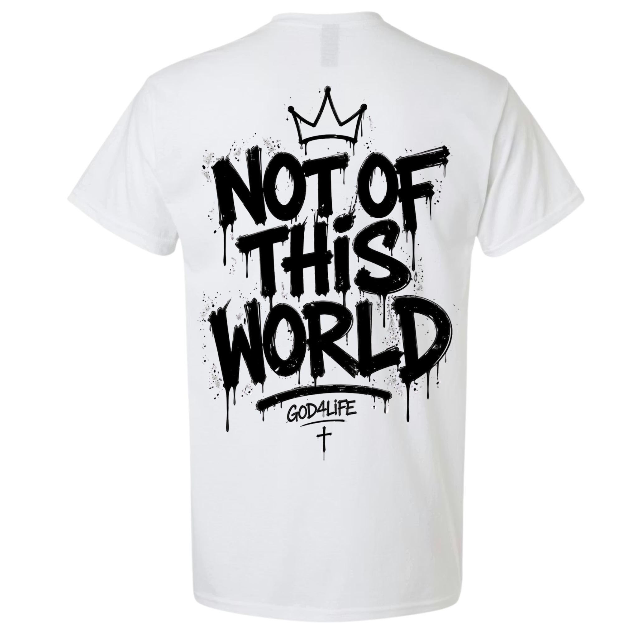Not Of This World Tee — White view 2