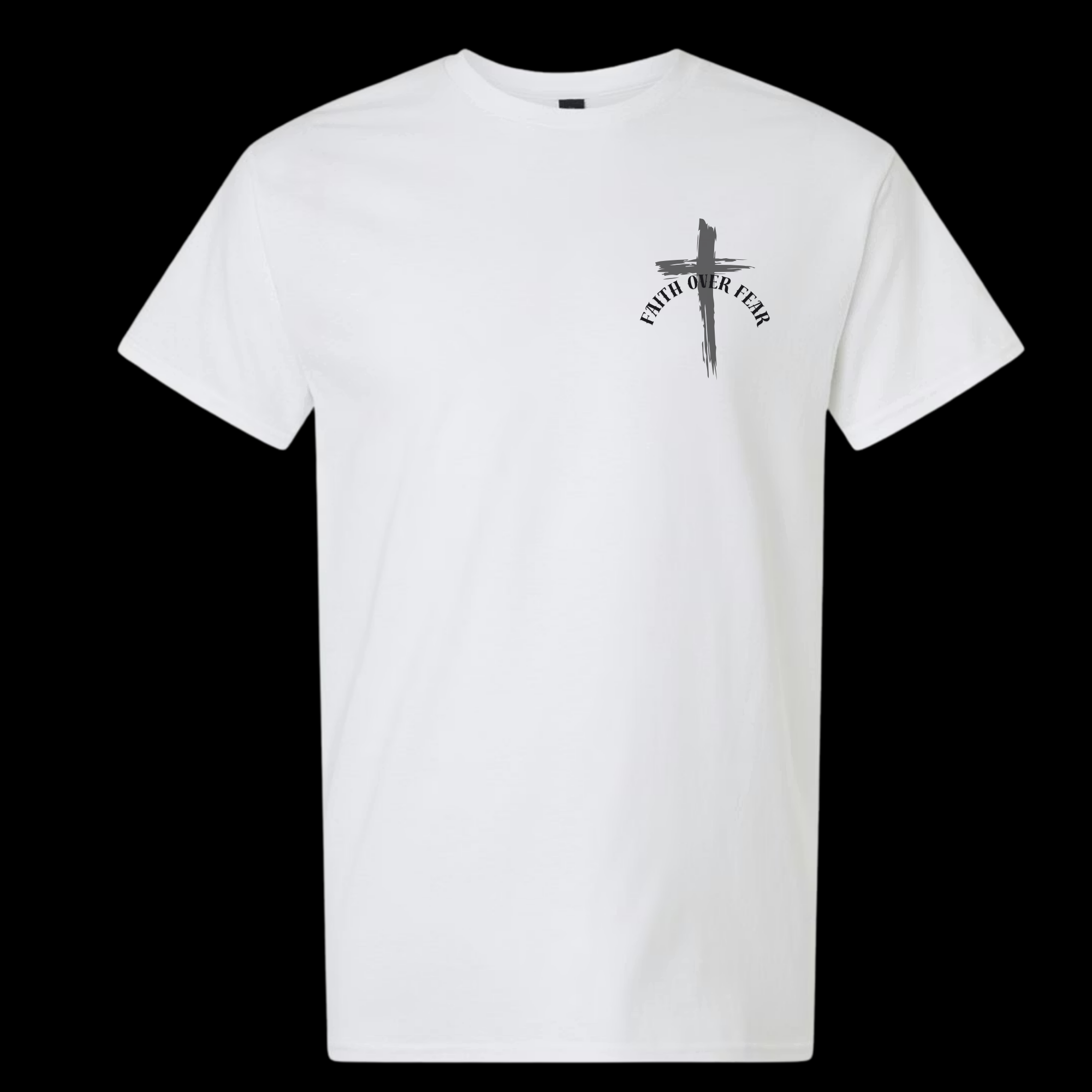 Faith Over Fear Tee — White